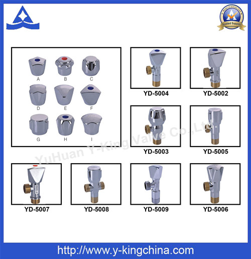 Fan-Shaped Brass Angle Valve (YD-5028)