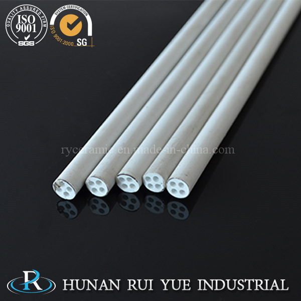 Al2O3 Alumina Ceramic Thermocouple Insulating Tubes