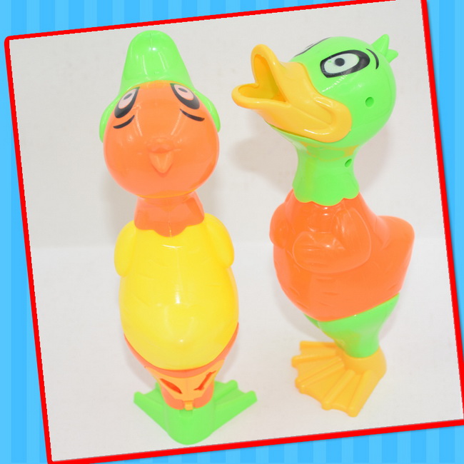 Plastic Easter Chick Duck Toy with Candy