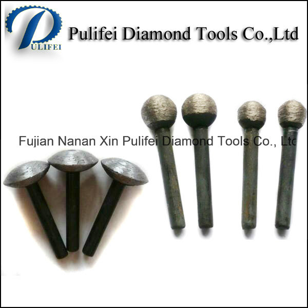 Granite Stone Carving Tools Abrasive Burr Bits Sintered Diamond Burr