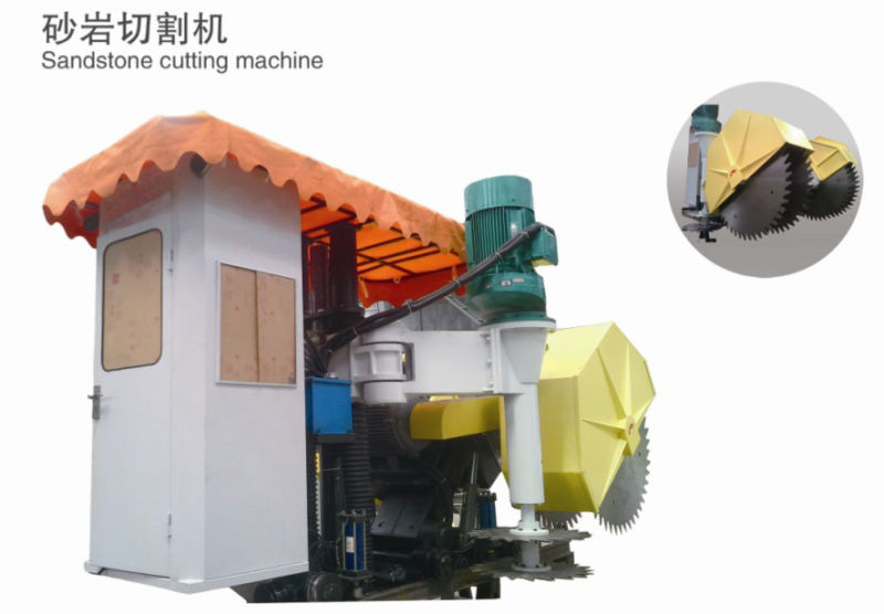 Sandstone Cutting Machine with Vertical Blades