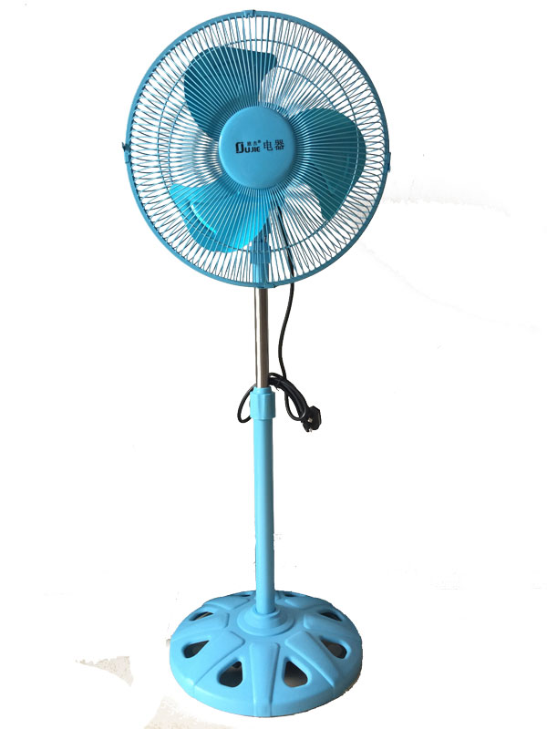 12 Inches Fan-Small Fan-Stand Fan-Plastic Fan-Rose