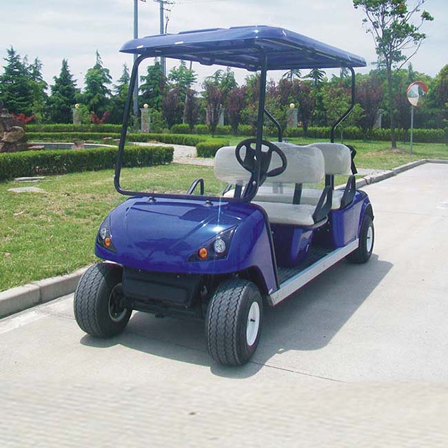 Ce Certificated 4 Seat Electric Four Wheel Cart for Golf Course Dg-C4
