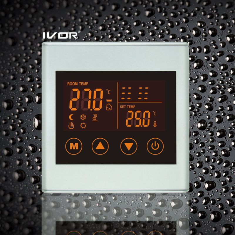 Underfloor Heating Thermostat Touch Switch Plastic Frame (SK-HV2300L8-L)