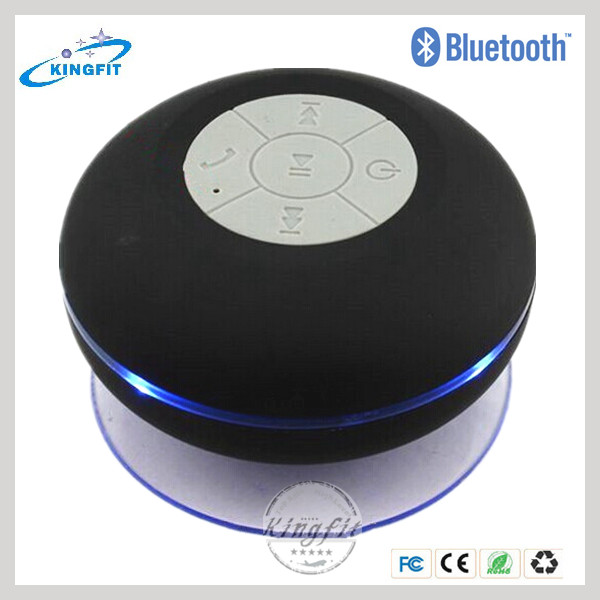 2015 Best Loudspeaker Bluetooth Speaker Waterproof Shower Speaker