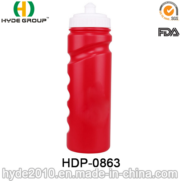 2017 BPA Free PE Plastic Drinking Sports Bottle, Plastic Drinking Sport Water Bottle (HDP-0863)