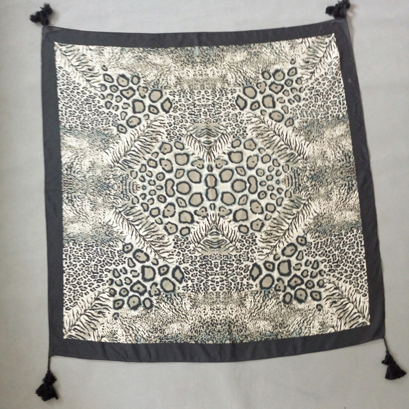 Women Silk Cotton Printed Scarf