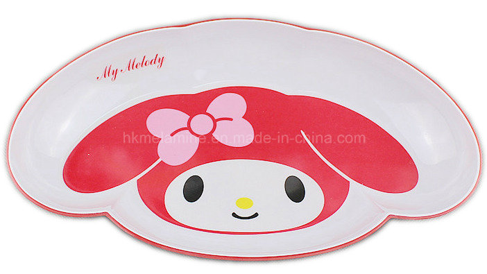 Melamine Dinner Plate with My Melody Logo (PT7245)