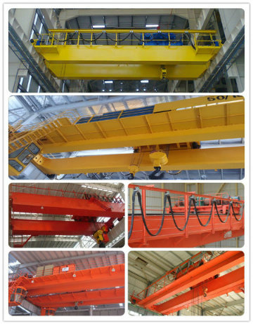 Double Girder Overhead Crane in Heavy Duty Design with Capacity up to 500t