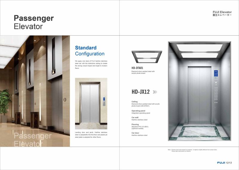 FUJI Passenger Elevator Lift (HD-JX12-4)