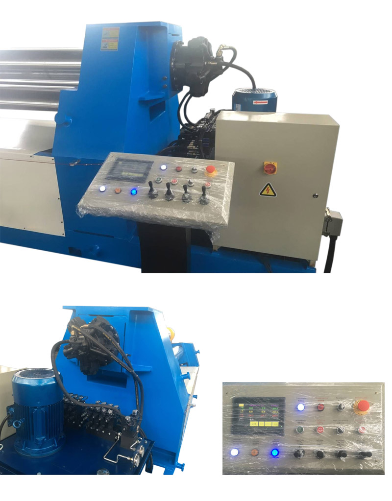 Four Roll Round Plate Bending Machine