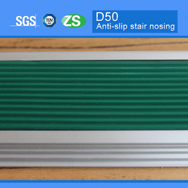 Metal Aluminum Laminate Stair Nosing for Stair Edge Protection