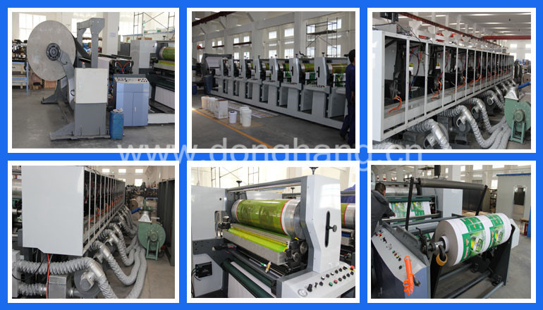 Wide Web Flexo Printing Machine for Paper Package