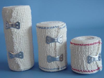 High Quality 100% Cotton Crepe Bandage/Elastic Bandages (XT-FL062)