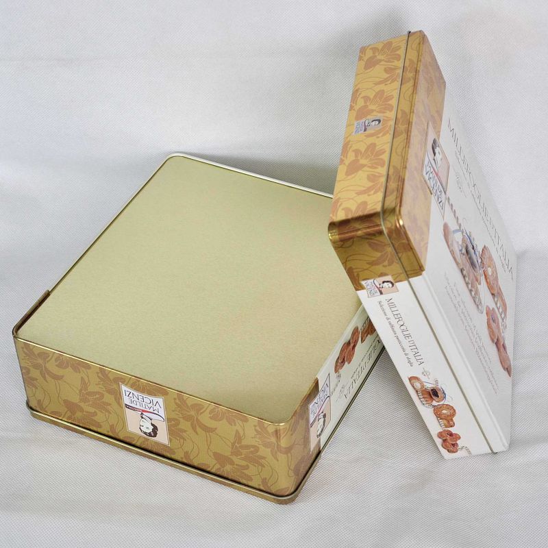 Wholesale Metal Cookie Tin Container Packaging