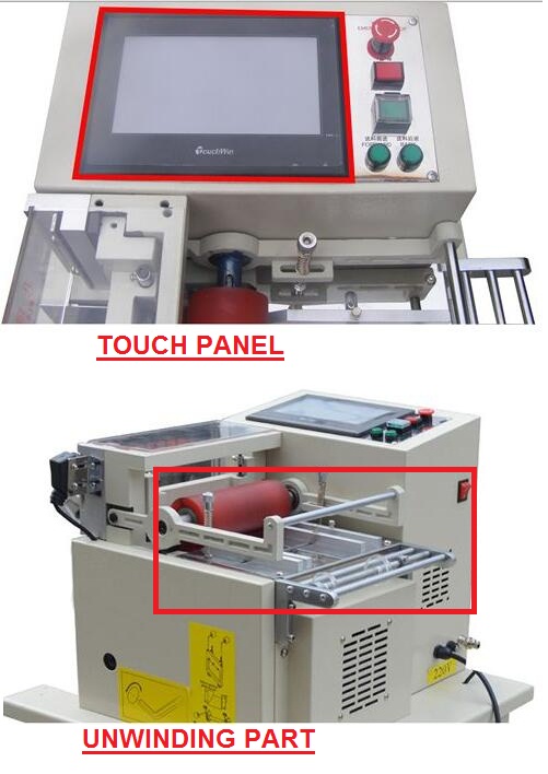 Velcro, Band, Tube, Sleeve, Webbing Strip Belt Cutting Machine (cold/hot module)