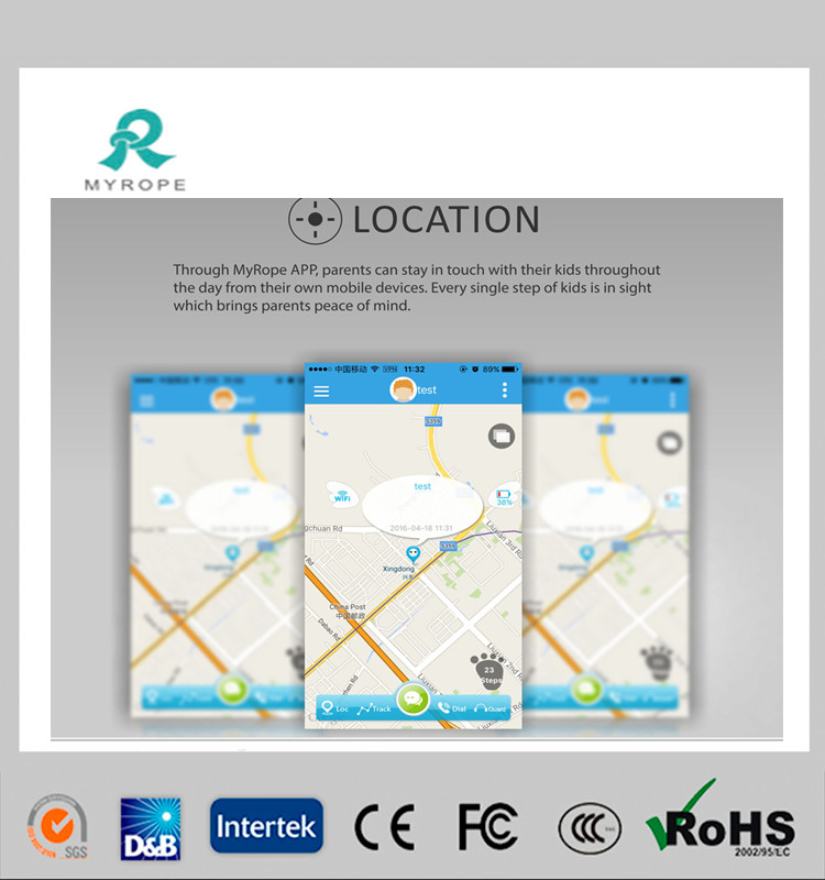 High Quality Mini GPS Tracker for Child/Elderly R11
