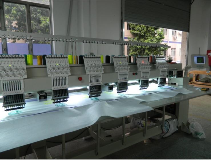 2 Heads Cap Embroidery Machine for Logo Embroidery Used Tajima Design