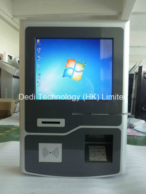 Wall Mounted Self Service Terminal, Card Reader Payment Terminal, Touch Screen Terminal