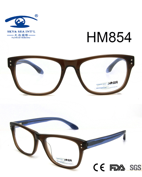 2016 Hot Sale New Design Acetate Optical Frame (HM854)