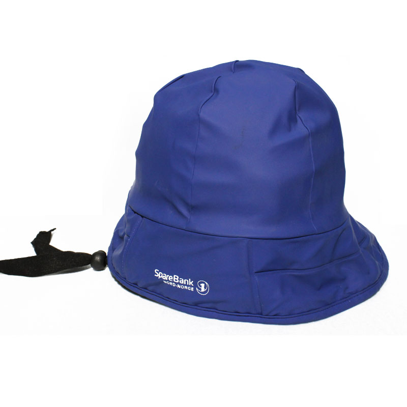 Dark Blue PU Rain Hat /Rain Cap/Raincoat for Adult