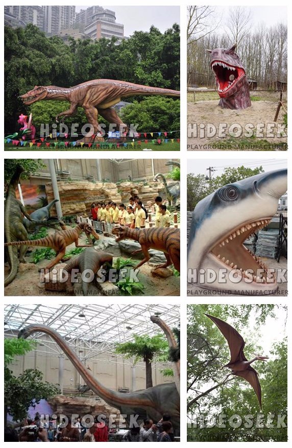 High Quality Museum Dinosaur Realistic Model