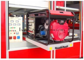 HOWO 8 Doors Fire Trucks for Emergency Rescue