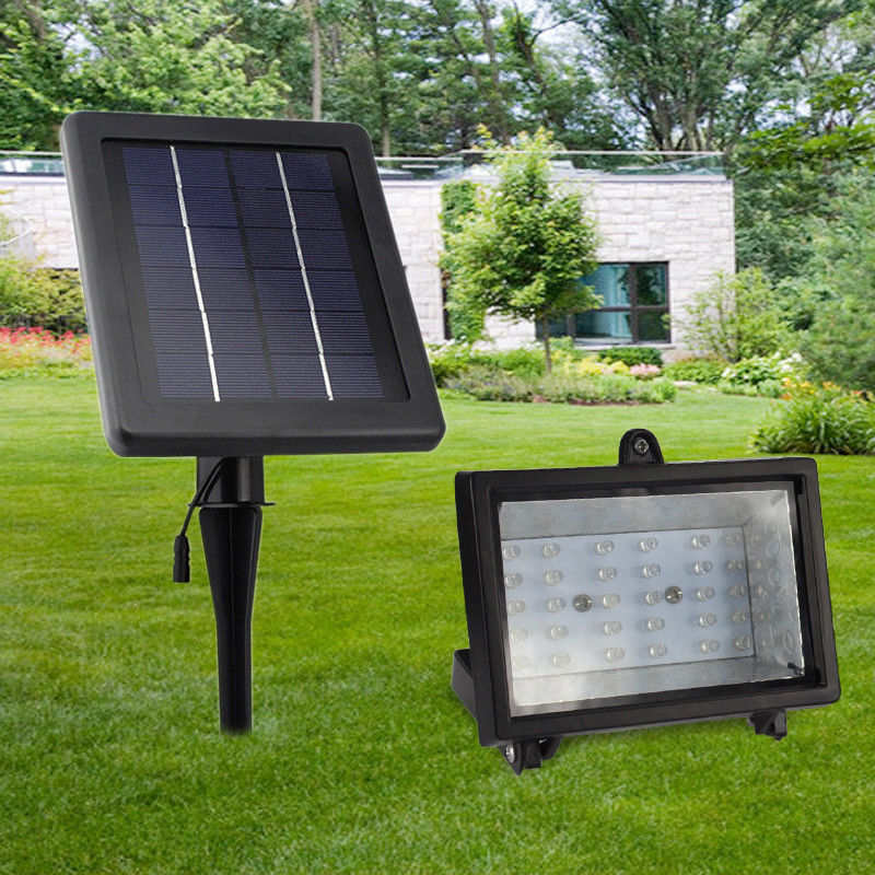 Waterproof 30 LED Solar Powered Flood Light Motion Sensor Spotlight Outdoor Garden Lamp