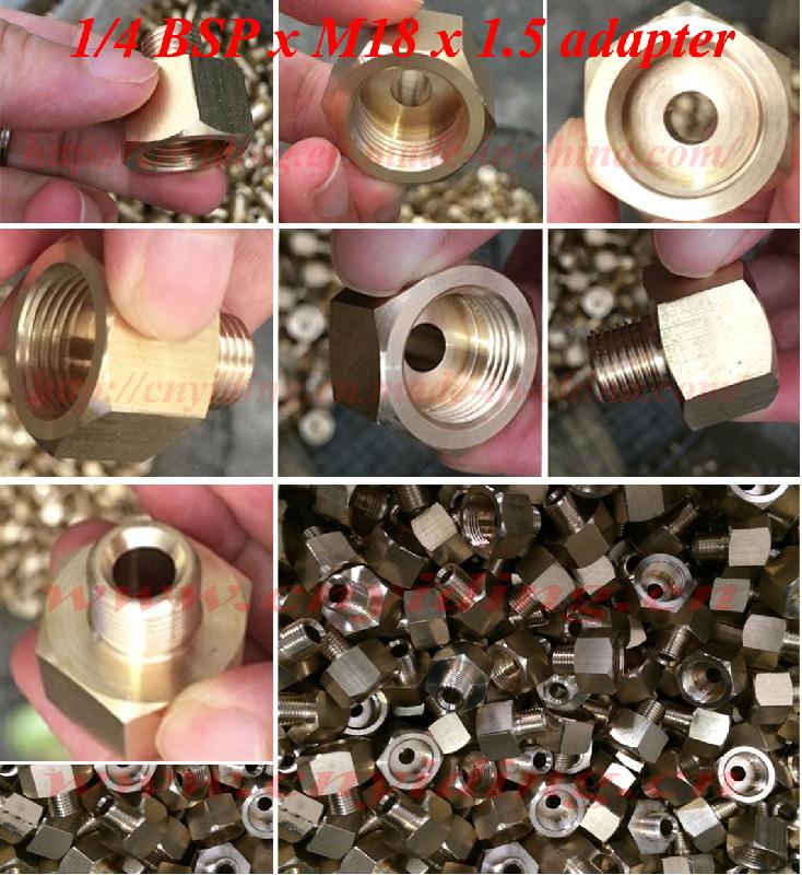 Pressure Washer Brass Joint (3/8QD + 3/8