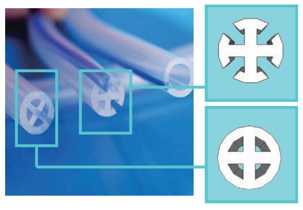 Disposable Medical Silicone Round Channel/Fluted Drains