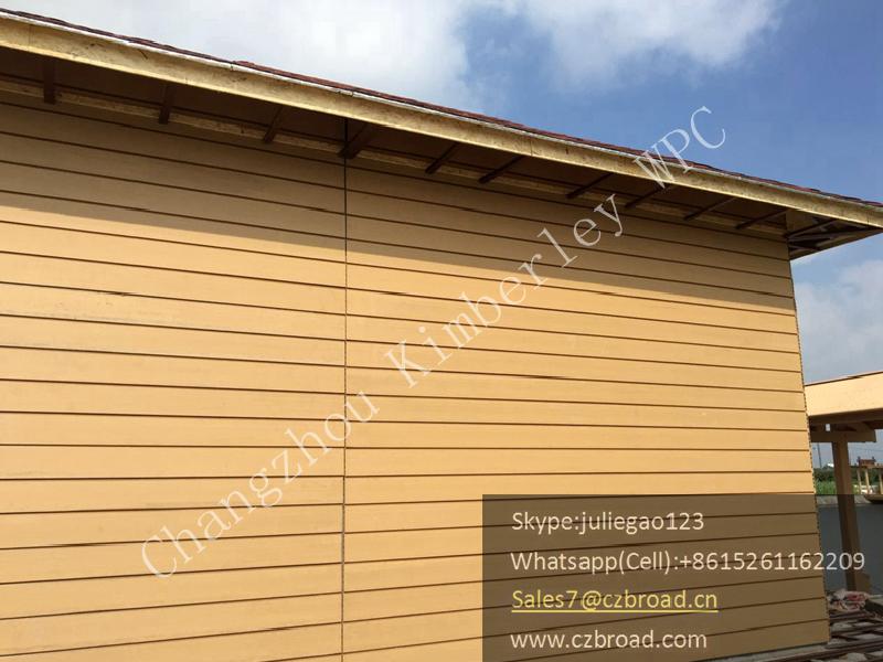 Decorative Decking Board WPC / Wood Plastic Composite Wall Panel