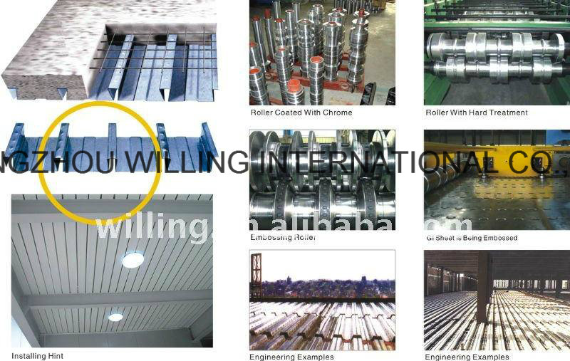 Antique Glazed Wall Roll Forming Machinery