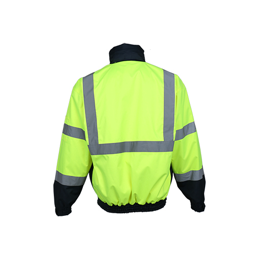 Detachable Fleece Lining Reflective Safety Jacket