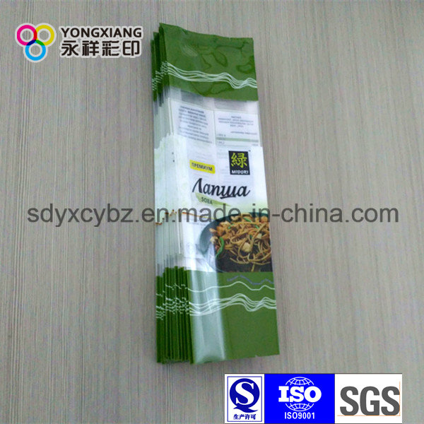 Side Gusset Food Plastic Packaging Bag for Noodles