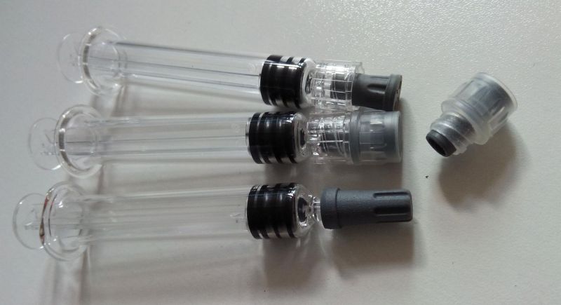 1ml, 1.5ml, 2.25ml, 3ml, 5ml Prefillable Syringe (Glass Syringe)