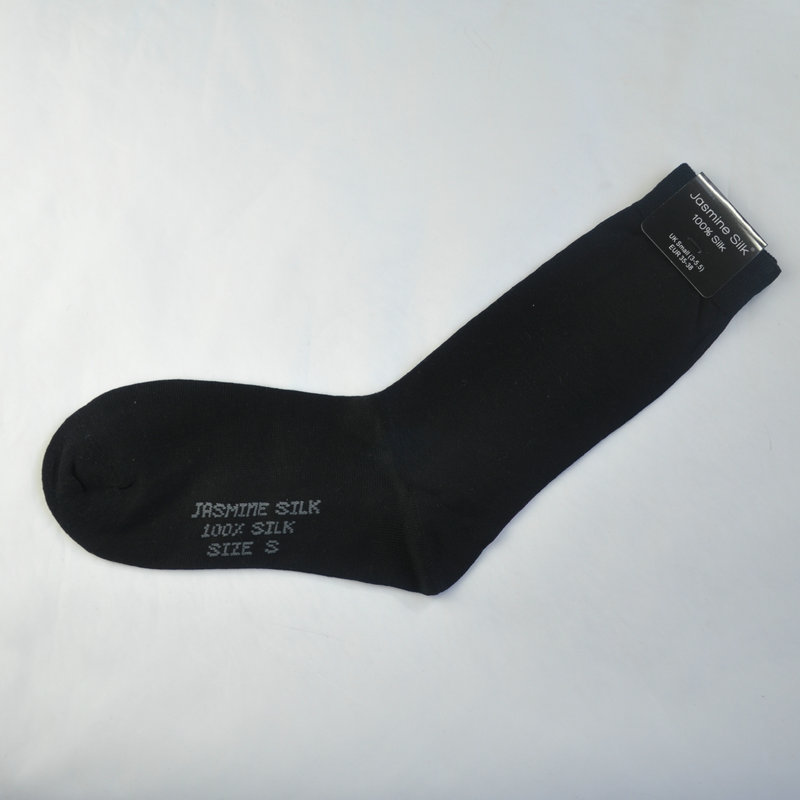 100% Men's Pure Silk Dress Sock