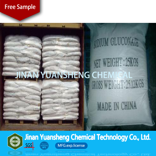 Industry Grade Gluconic Acid Sodium Dosage in Concrete CAS: 527-07-1