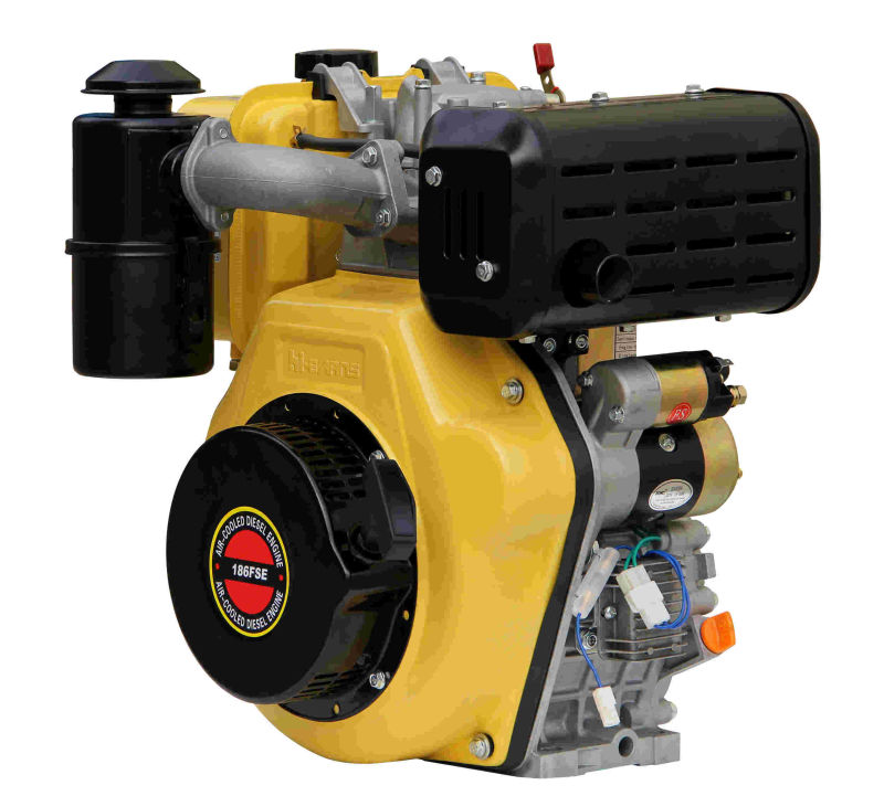 7.7kw Power Diesel Engine for Generator Use 10HP Portable Diesel Engine for Water Pump (ZH186FE)