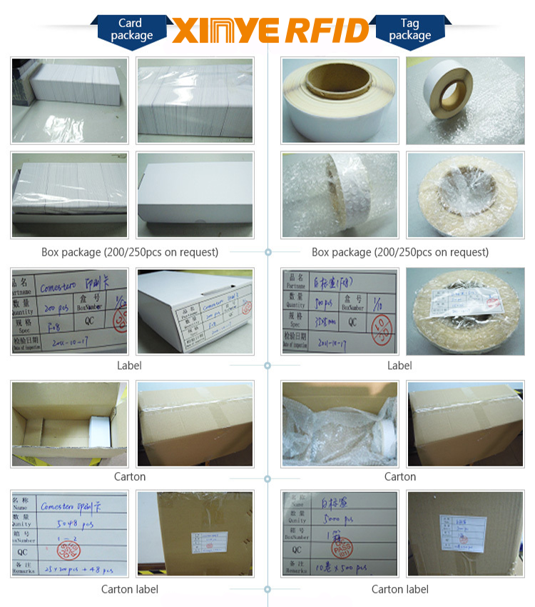 RFID Blank Sticker Card 