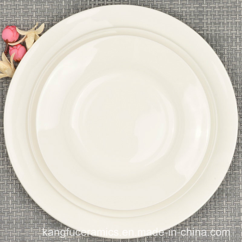 Bone China Porcelain Dinner Plate 10 Inch