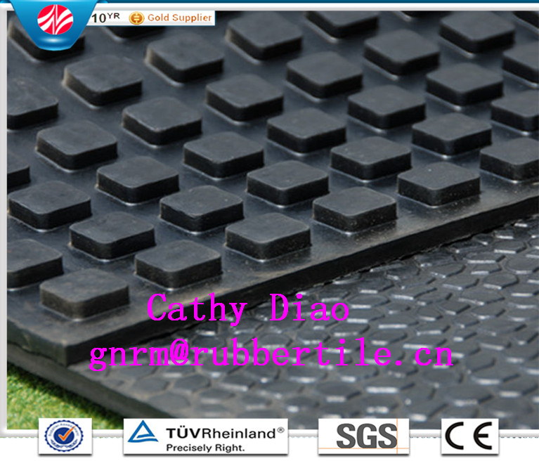 High Quality Horse Stall Mats, Anti Slip Rubber Mat, Rubber Stable Mat Agriculture Rubber Matting