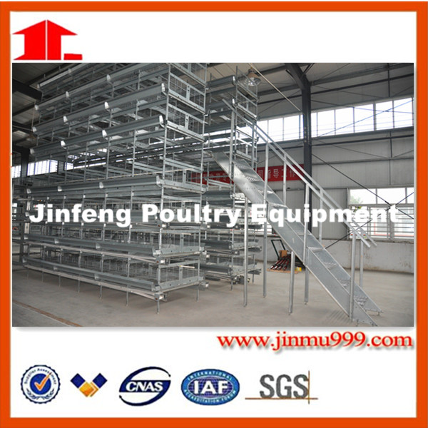 H Type Layer Chicken Battery Cages for Poultry Equipment (JF2015)