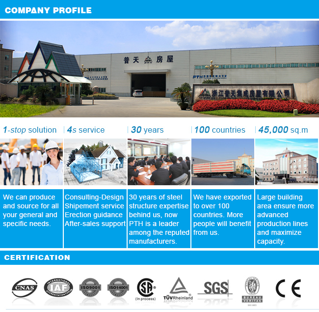 Customized Easy Installationprefab Steel Structure Workshop