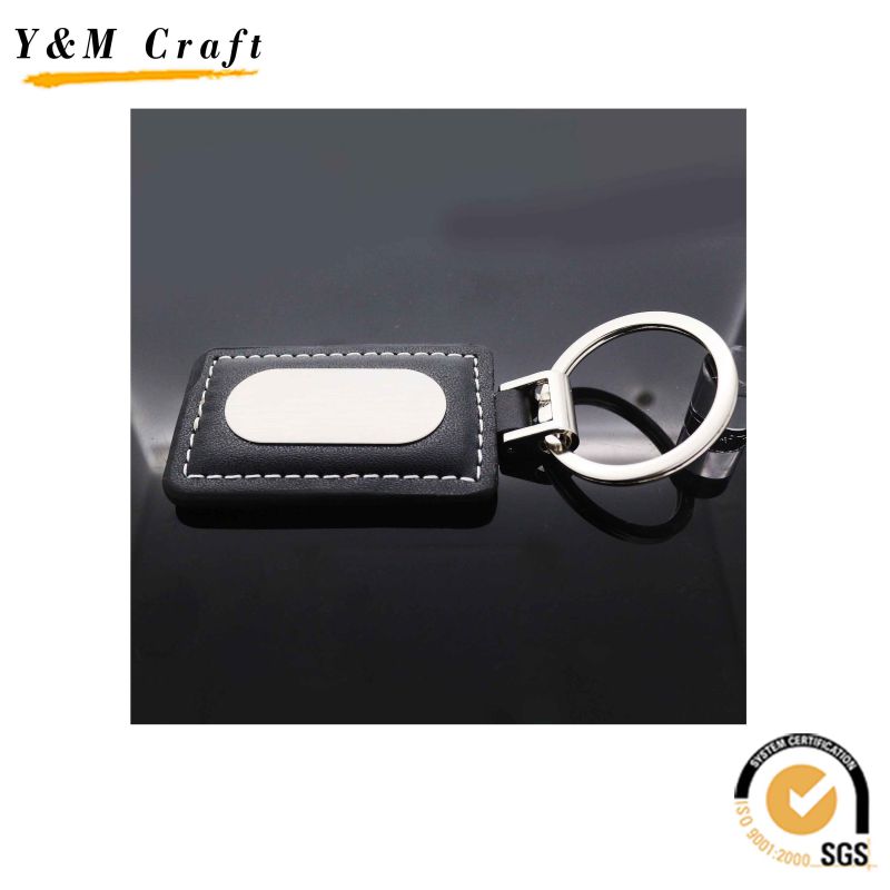 High Quality Business Leather Key Chain with Box