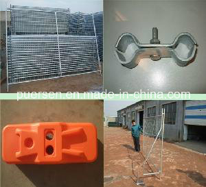 High Quality Galvanized Temporary Fence ISO9001 Factory