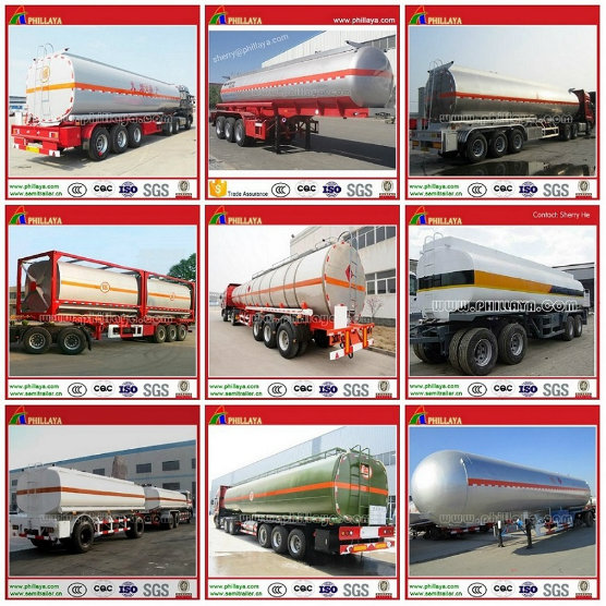 30-70m3 Fuel Tanker Semi-Trailer /Water Tank Stainless Steel Tank