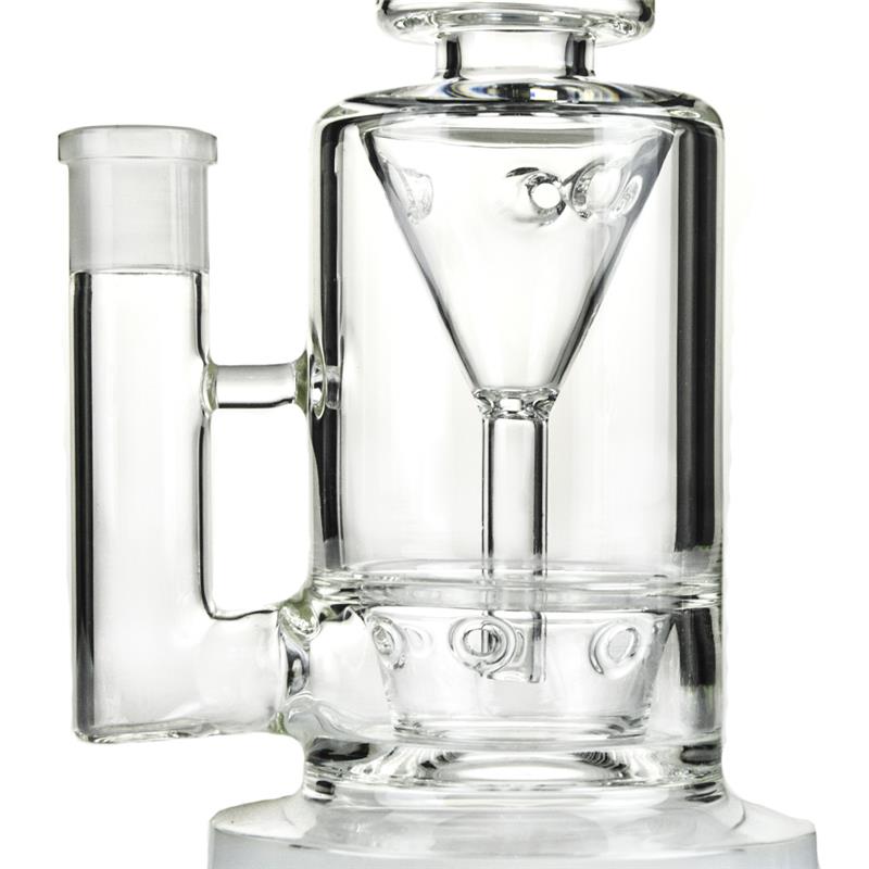 Saucer Perc Incycler Hookah Glass Smoking Water Pipes (ES-GB-364)