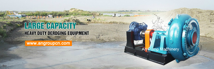 Big Capacity Centrifugal Horizontal Anti Abrasion Gravel Sucking Pump