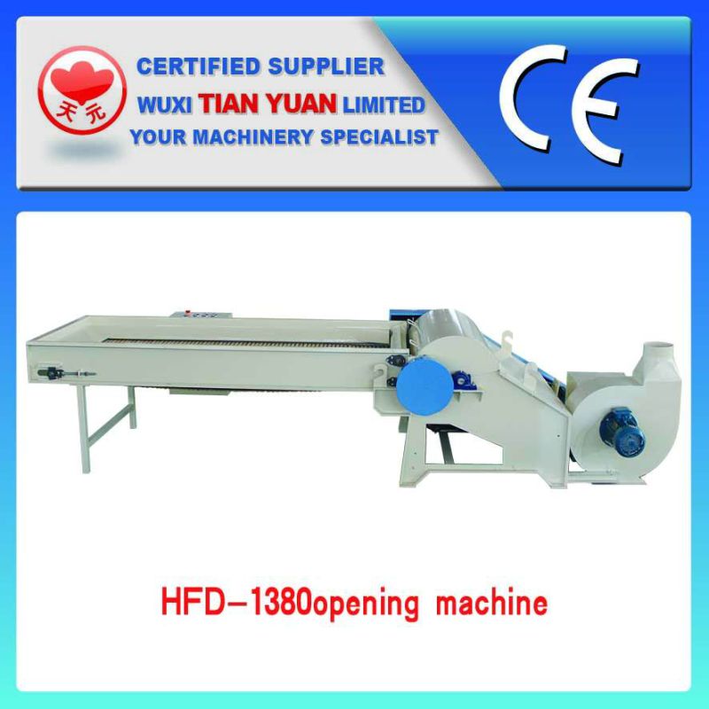 Nonwoven Microfiber Opening Machine with Bale Packing Machine