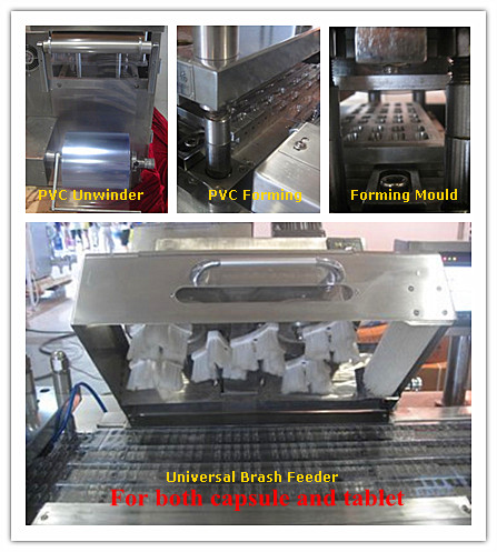 Automatic Tablet and Capsule Blister Packing Machine